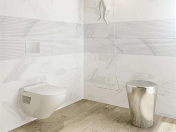 Серия калиброван гранитогрес Nuvola White Mat